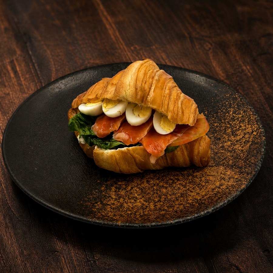 Croissant Salmon