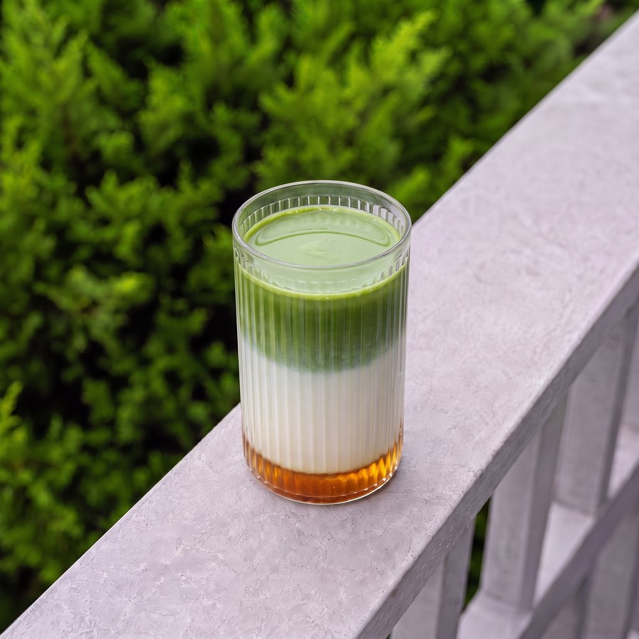 Matcha caramel
