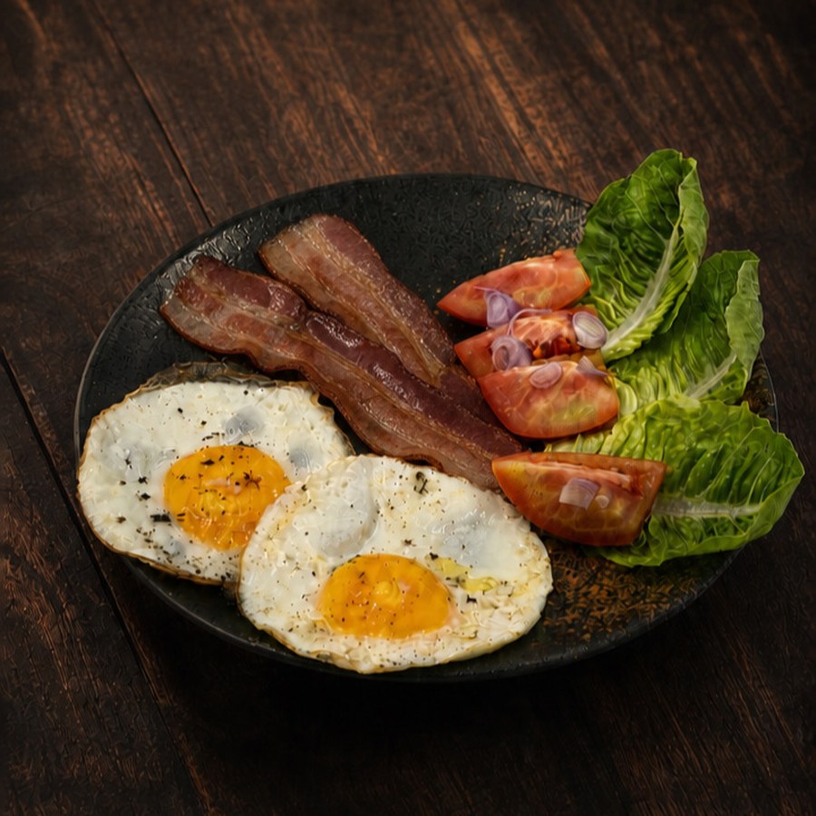 Easy Breakfast with Bacon